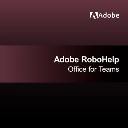 Adobe RoboHelp Office for Teams