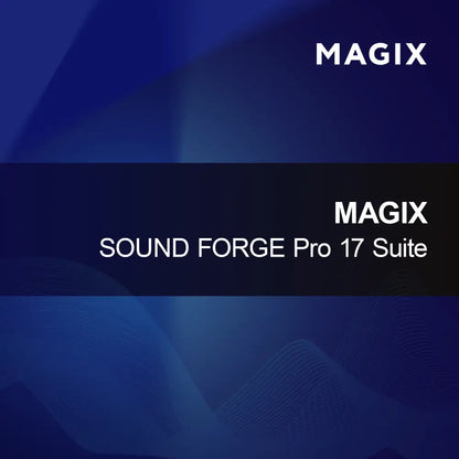 MAGIX SOUND FORGE Pro 17 Suite