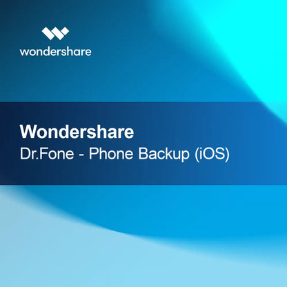 Wondershare Dr.Fone - Puhelimen varmuuskopiointi (iOS)